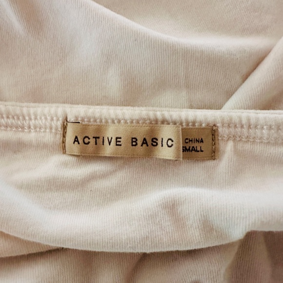 5 for $15 🦋 ACTIVE BASIC | White Tube Top - Picture 4 of 4